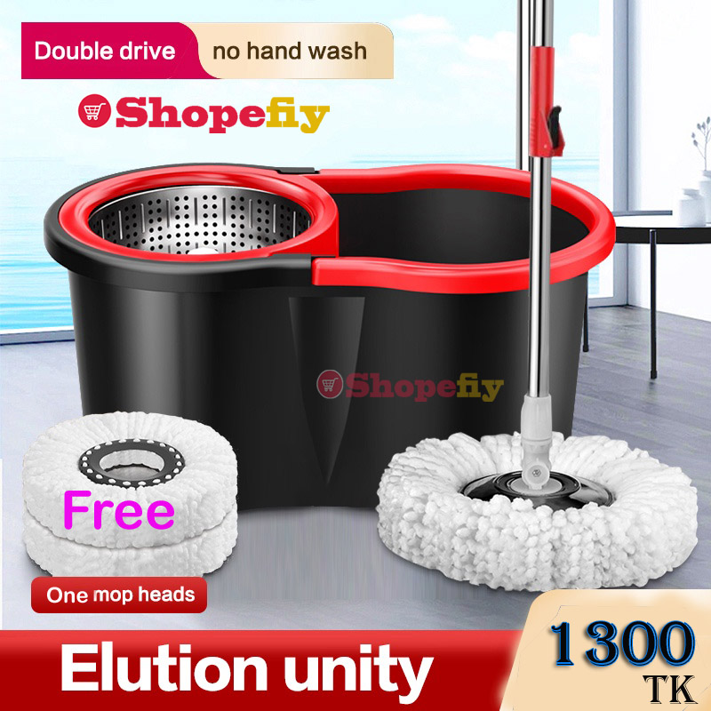 Easy Floor Clean Mop 360 Rotation Bucket Mop
